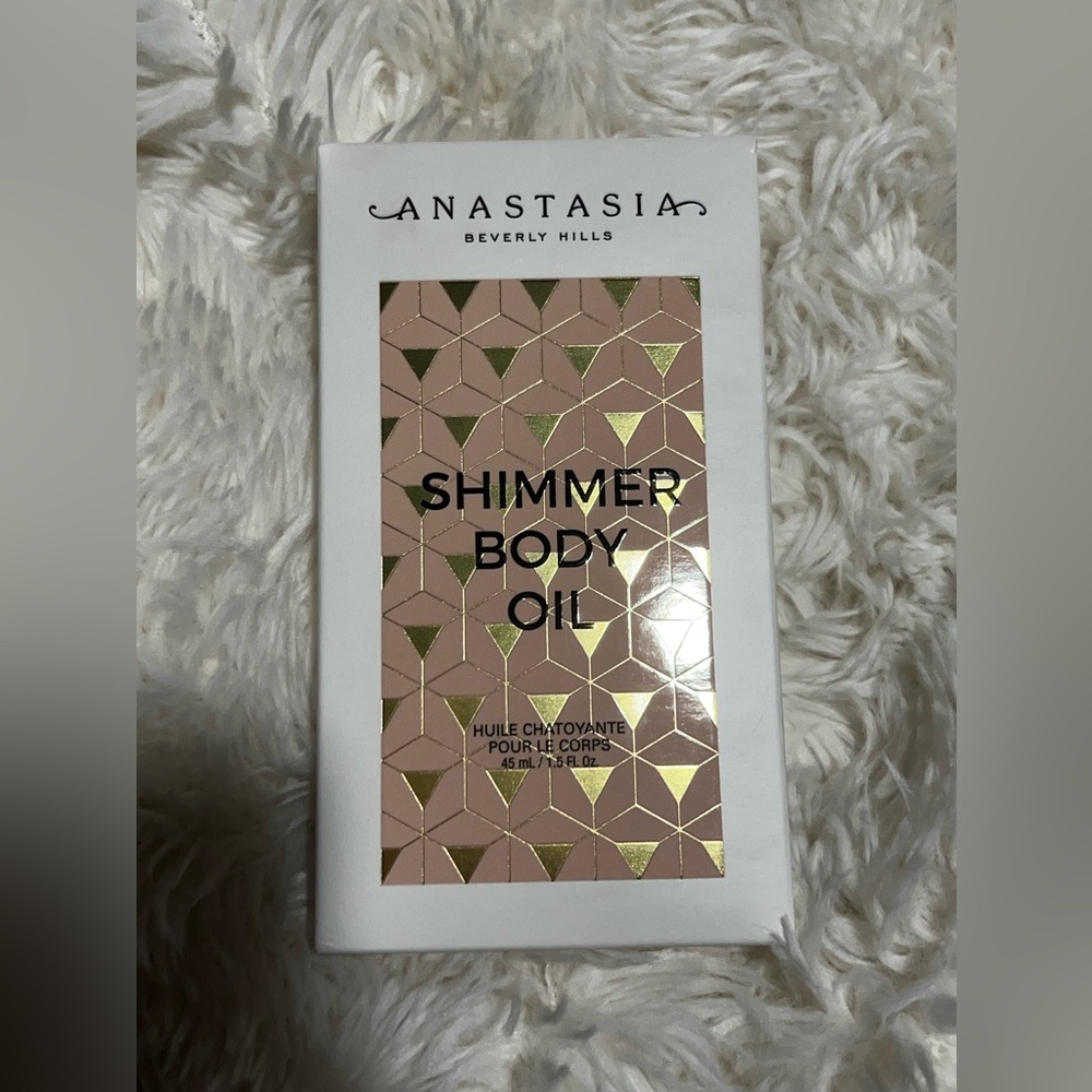 Anastasia Shimmer Body oil for Sun-Kissed Glow (New)